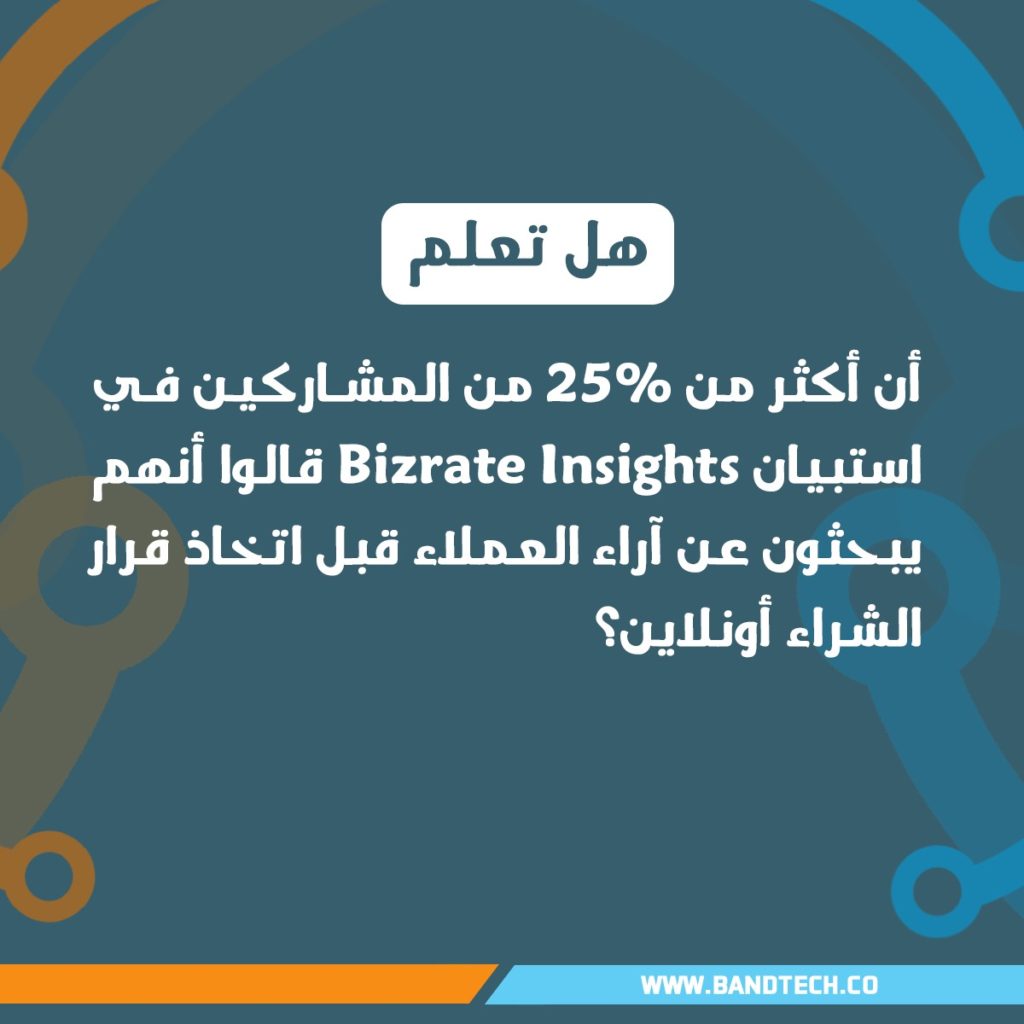 هل تعلم لماذا آراء العملاء مهمة للمتاجر الإلكترونية